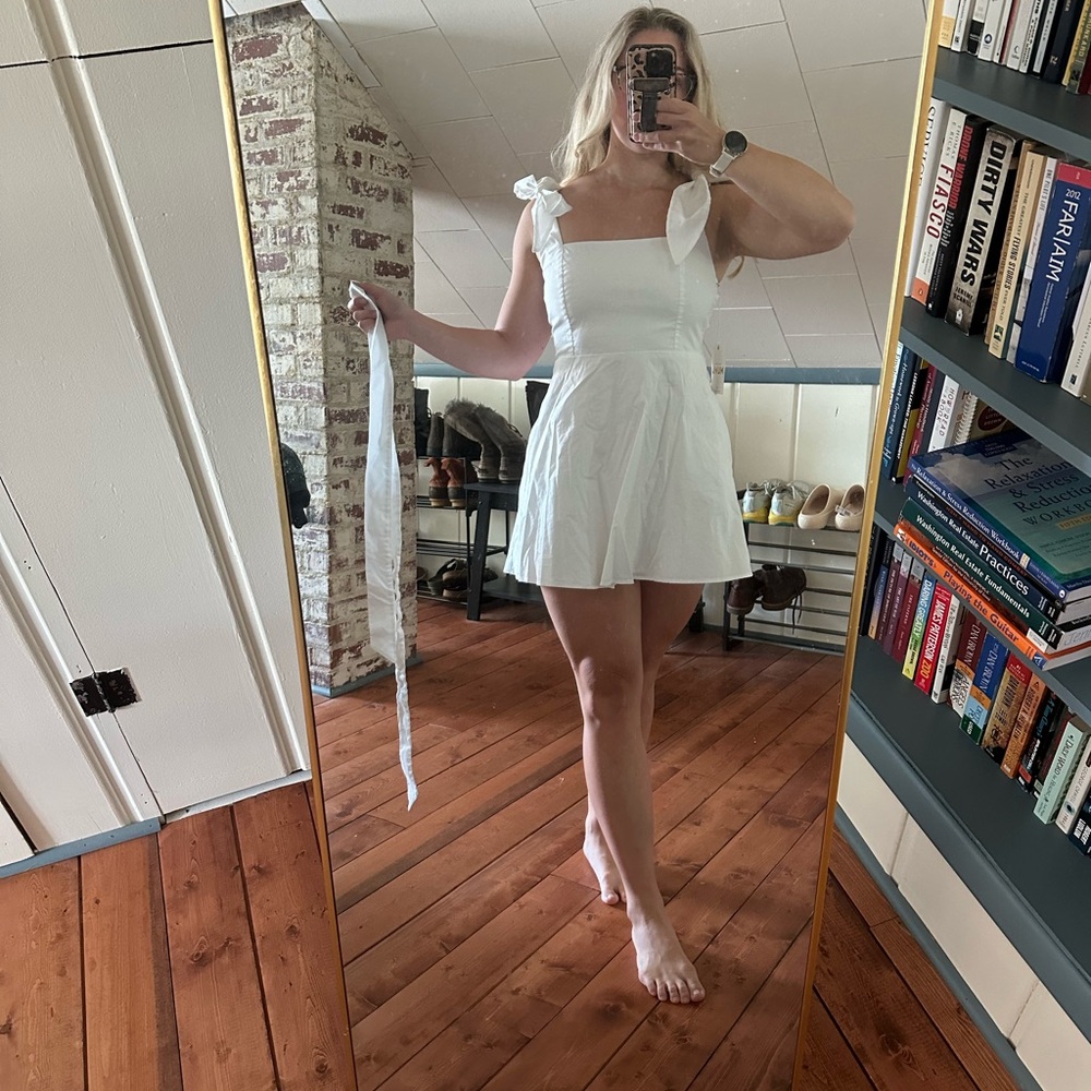 Show Me Your MuMu White Dress